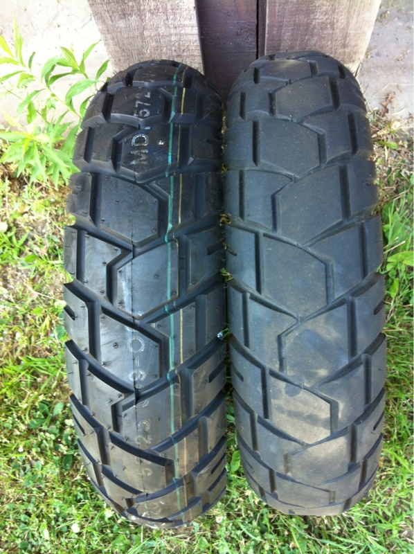tiger 800 tire size