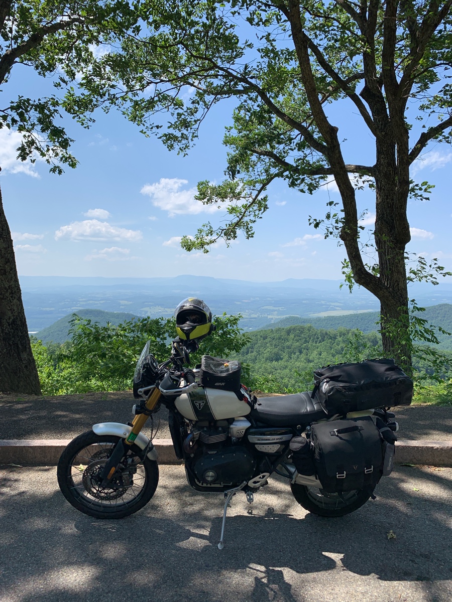 triumph rugged pannier